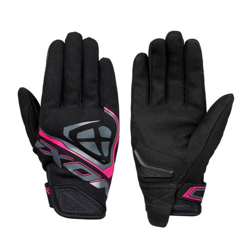 IXON HURRICANE Women Gloves|Black/Pink|XS|S|M|L