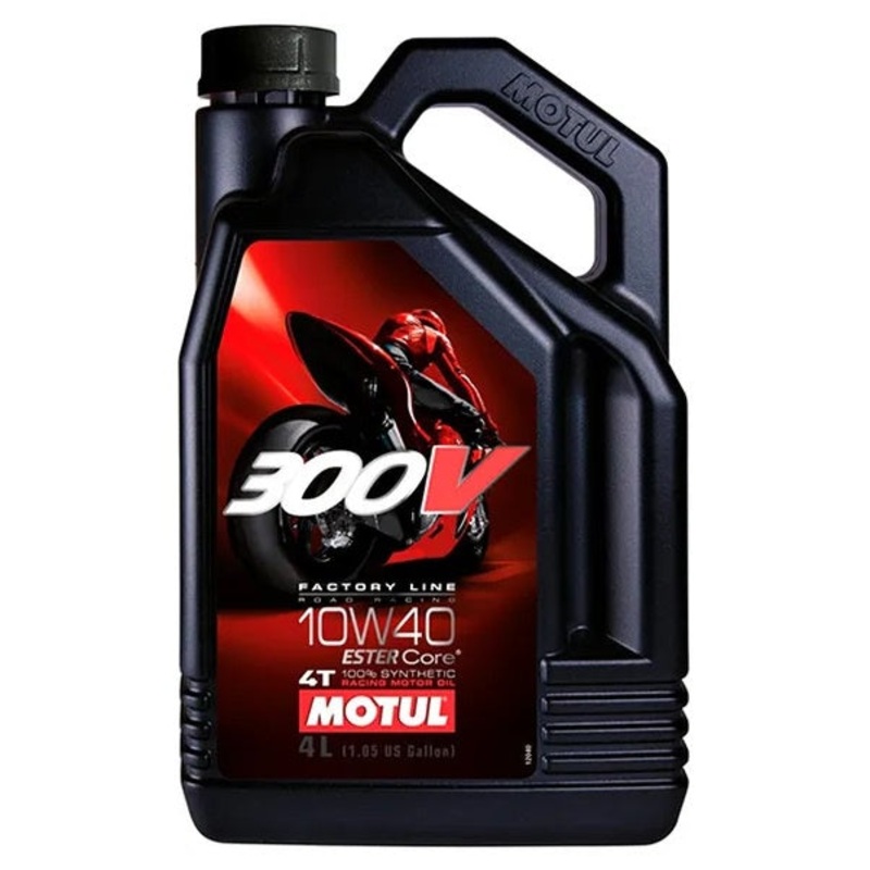 MOTUL 300V 4T Fully Synthetic Road Racing 10W40 4L