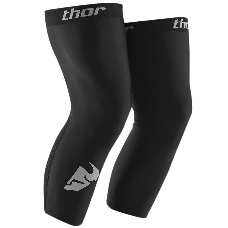 Thor Comp Sleeve Reduces Abrasion W Knee Guards Anti-Slip Silicone Backing Under Top Band