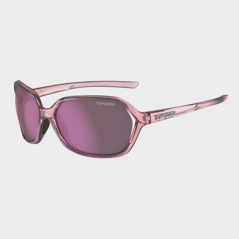 Tifosi Swoon Sunglasses|Teal_Dune with Smoke Lens|Pink_Petal with Rose Mirror Lens|One Size