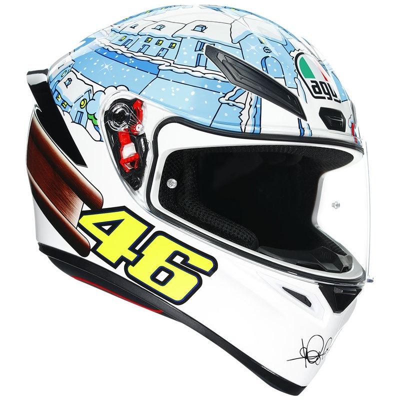 AGV K1 Road Helmet – ROSSI WINTER TEST 2017