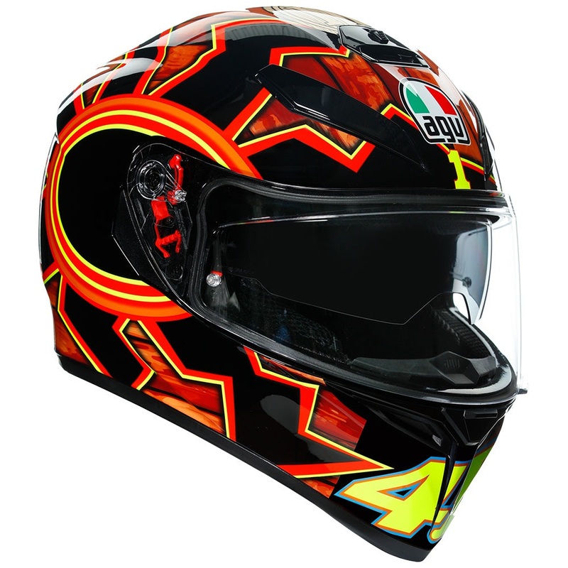 AGV K3 SV Road Helmet- ROSSI MUGELLO 2004