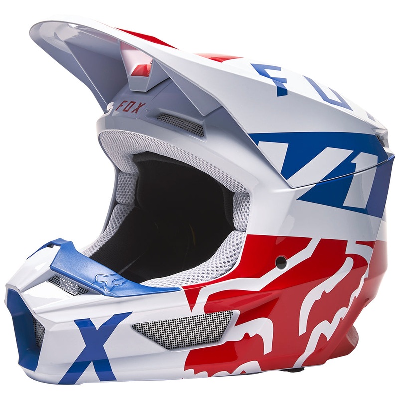 FOX V1 SKEW ECE 23 Adult MX Helmet