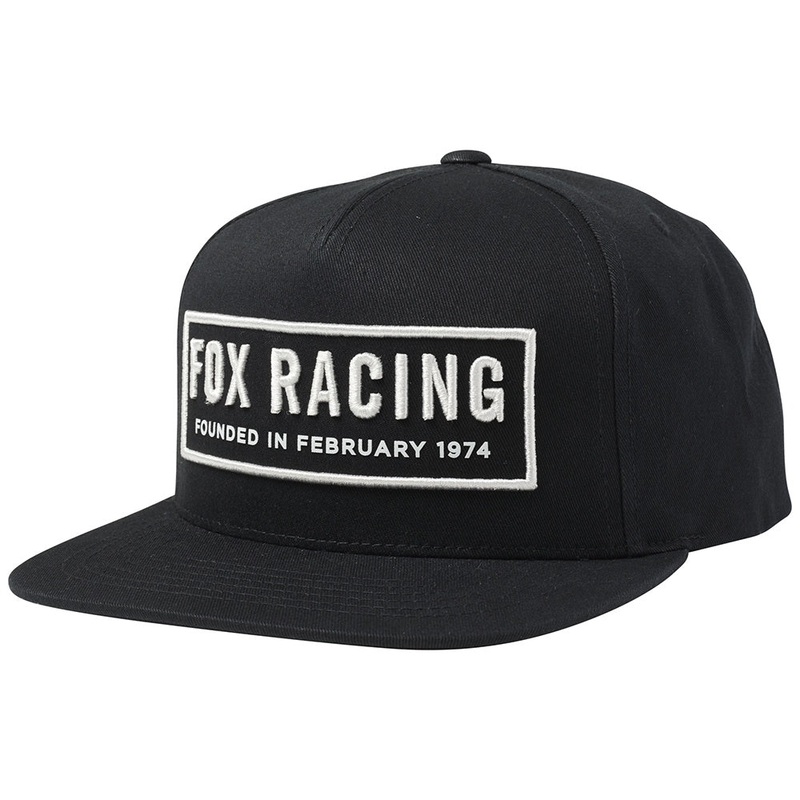 FOX FOUNDED SNAPBACK HAT|Black|Adult