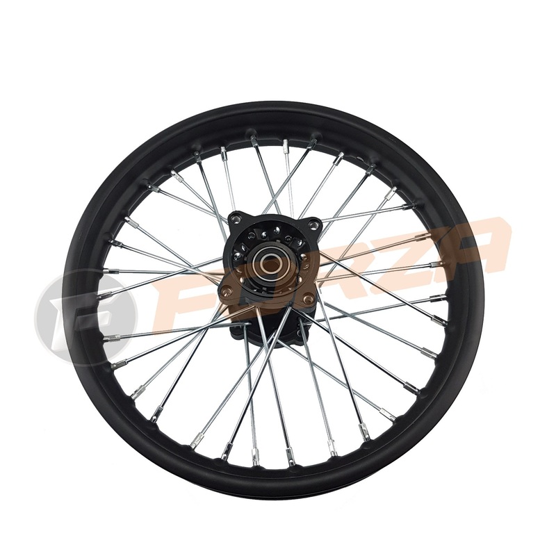 14 inch Rear Disc Wheel with Steel Rim, and 15mm Axle Size