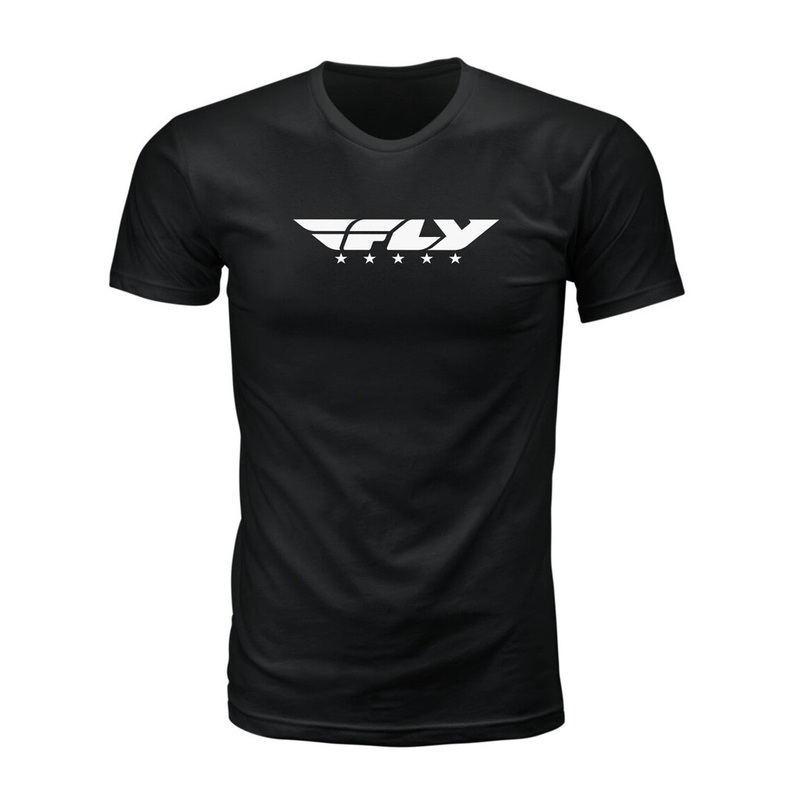 FLY Racing Street Adult Tee|Black|S|M|L|XL|XXL
