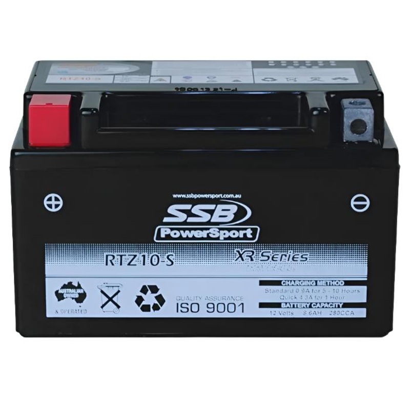 **SSB Motorcycle And Powersports Battery – RTZ10-S (YTZ10-S)