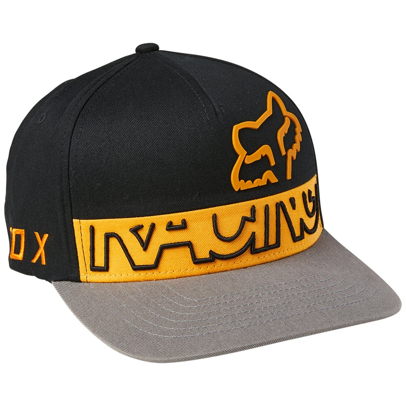 FOX SKEW FLEXFIT HAT|Pewter|Black|S/M