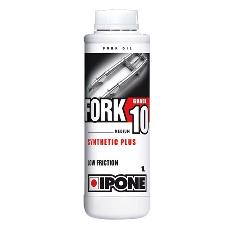 IPONE Fork Oil Semi Synthetic Plus 10w -Medium 1L, Made in France