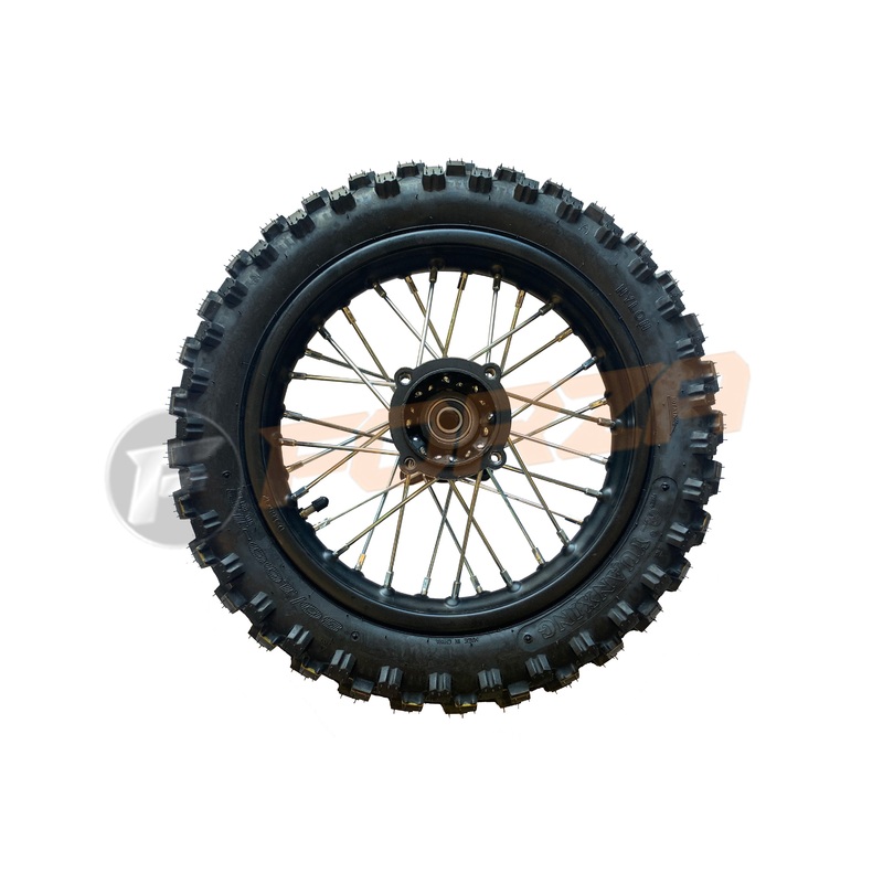 Rear Wheel with Tyre, Tube FMX 110 125 140 140R 2008 – NOW