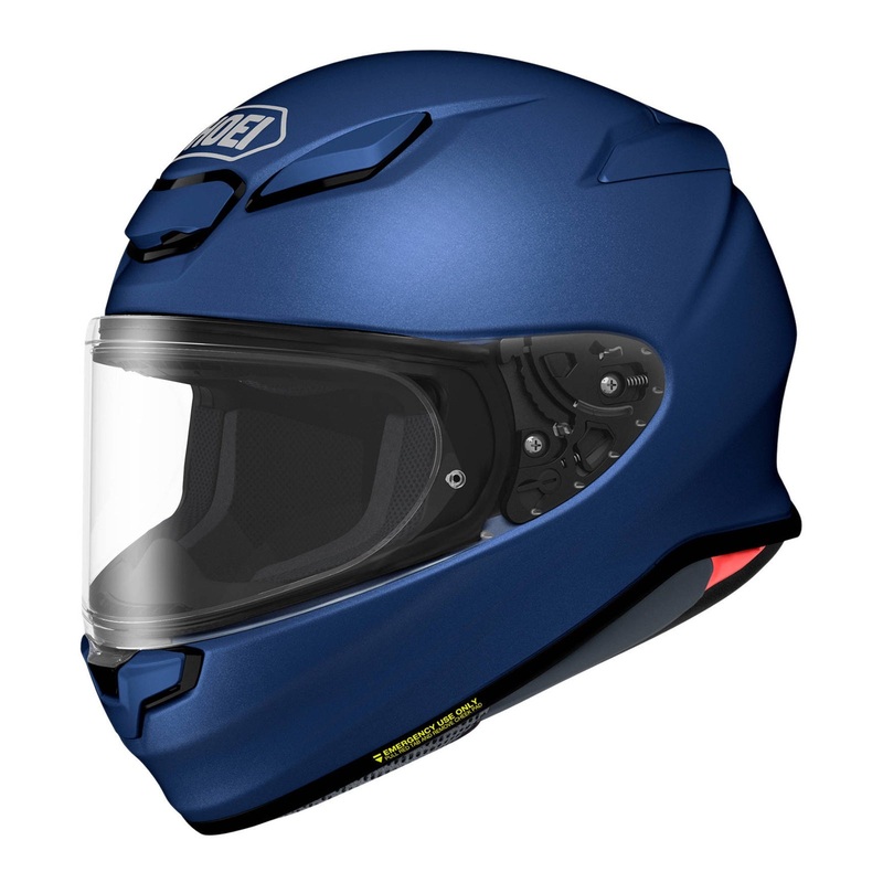 ** Shoei NXR2 Road Helmet – Matt Metallic Blue