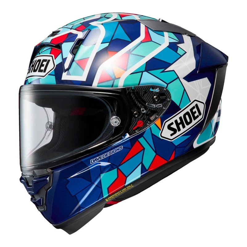 ** Shoei X-SPR Pro Road Helmet – Marquez Barcelona TC10