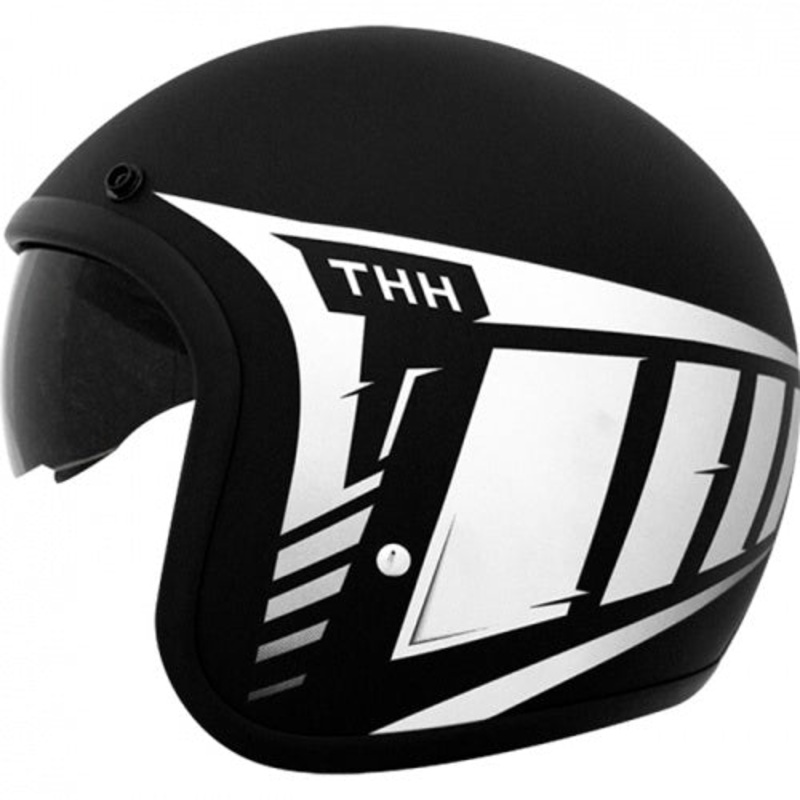 THH T-383 Open Face Youth Road Helmet