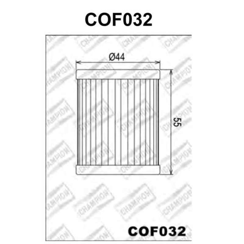 Champion Oil Filter – COF032 (HF132) – Suzuki / Kawasaki / Yamaha