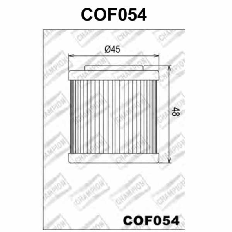 Champion Oil Filter – COF054 (HF154) – Husqvarna