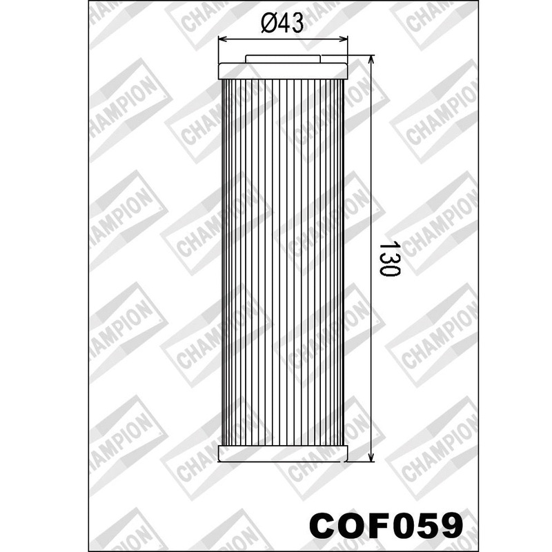 Champion Oil Filter – COF059 (HF159) – Ducati Panigale