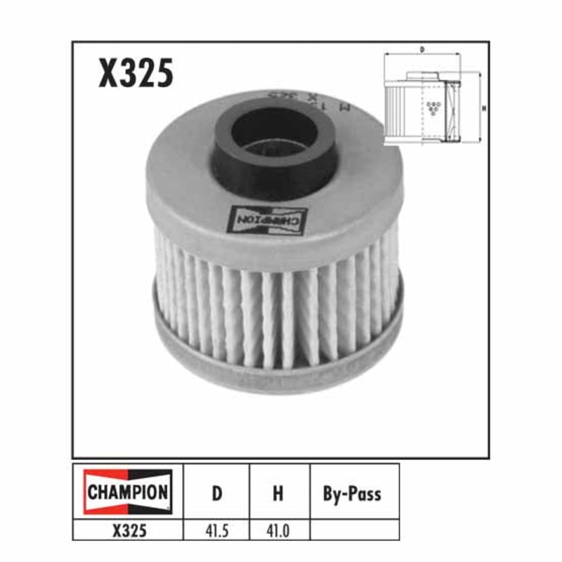 Champion Oil Filter – X325/301 (HF185) – Aprilia / BMW