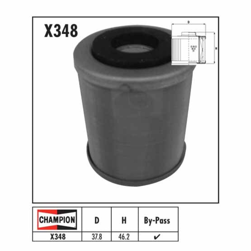 Champion Oil Filter – X348/301 (HF142) – Yamaha