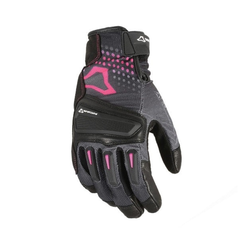 MACNA Jugo Women Gloves|Black/Grey/Pink|XS|S|M|L|XL