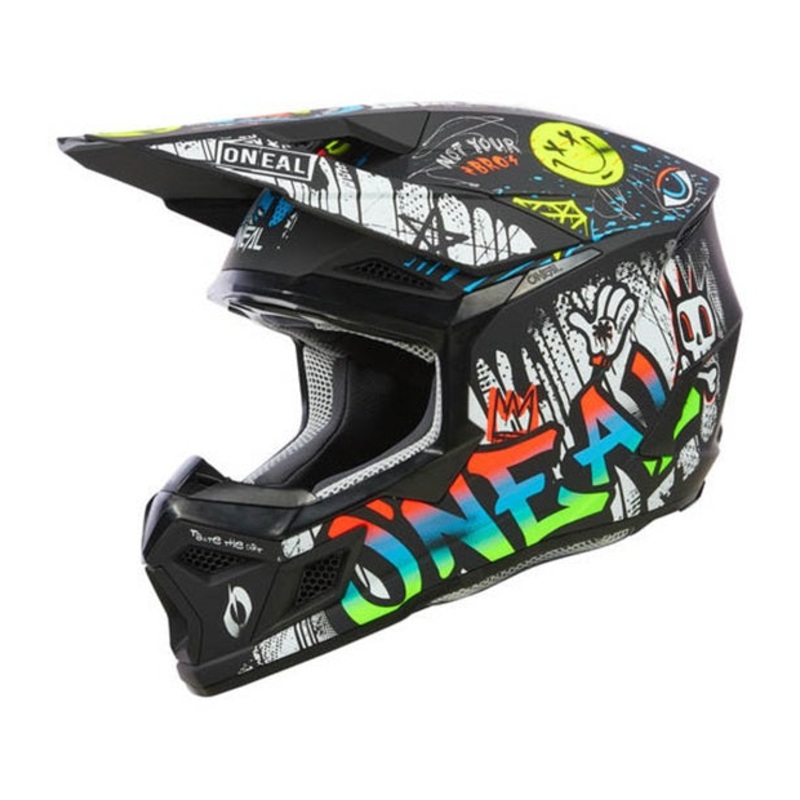 O’NEAL 3Series RANCID Youth MX Helmet – ECE 22.06