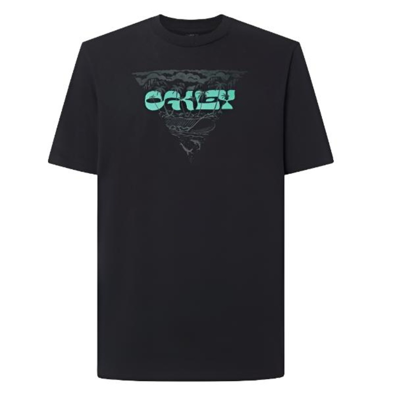 Oakley Tiki Tee – Blackout|Black|S|M|L|XL|XXL