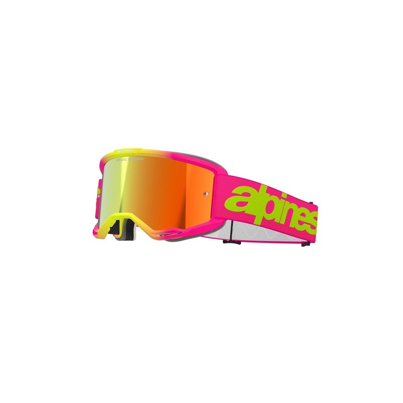 Alpinestars Vision 5 Wordmark Adult MX Goggle with Mirror Lens