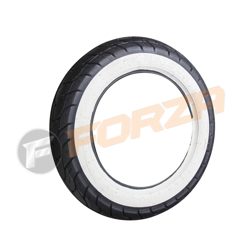 CST 10 inch WHITE WALL Scooter Tyre  (3.50 – 10)
