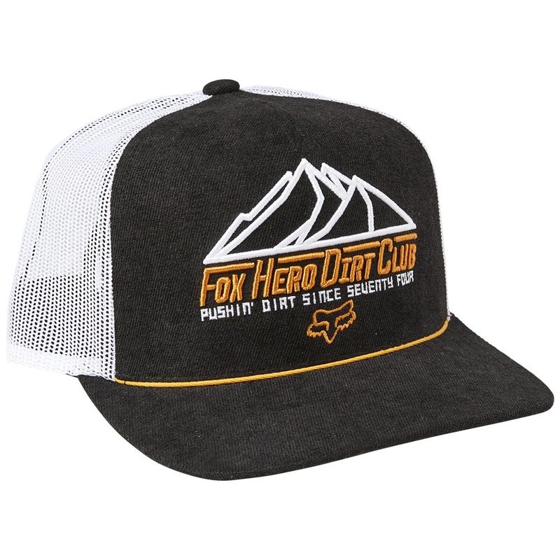 FOX HERO DIRT SNAPBACK HAT|Black|Adult