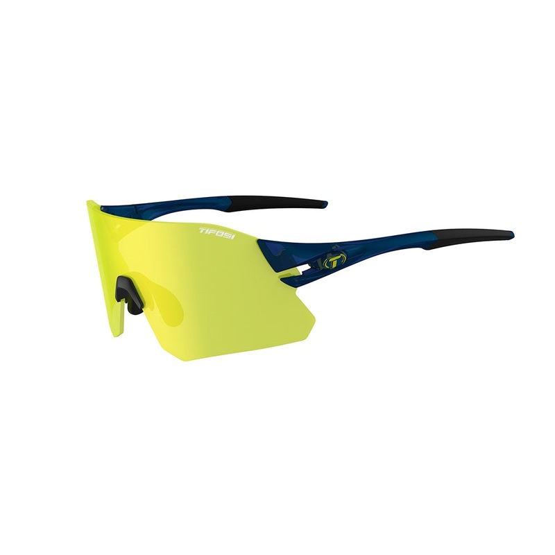 Tifosi Rail Sunglasses – Clarion Yellow/AC Red and Clear Lens
