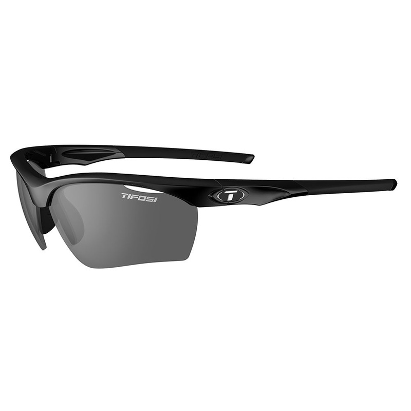 Tifosi Vero Sunglasses – Smoke/AC Red and Clear Lens