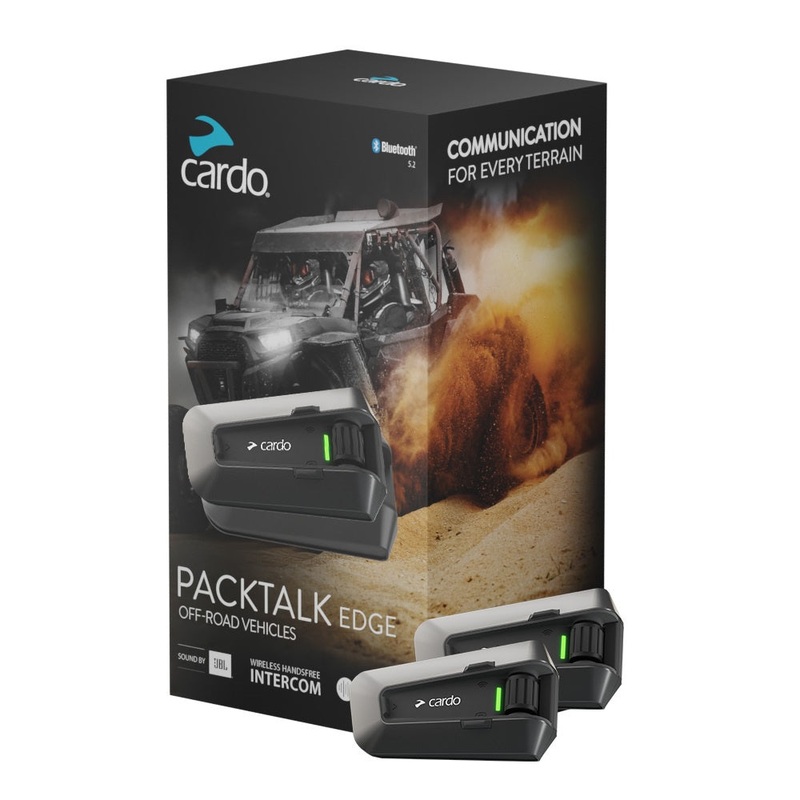 **Cardo Packtalk EDGE Off-Road Vehicles – Duo