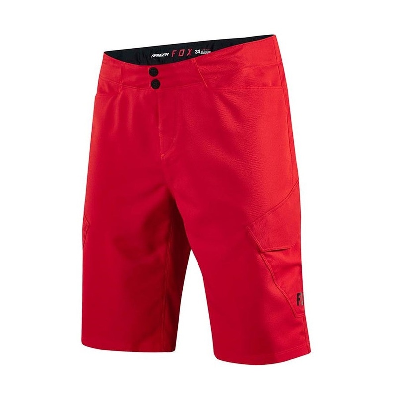 Fox Ranger Cargo Adult Shorts|Bright_Red|Waist 28|Waist 30|Waist 32|Waist 34|Waist 36|Waist 38|Waist 40