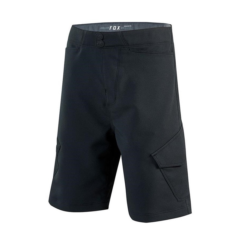 FOX Ranger Cargo Youth Shorts|Black|Waist 22Y|Waist 24Y|Waist 26Y|Waist 28Y
