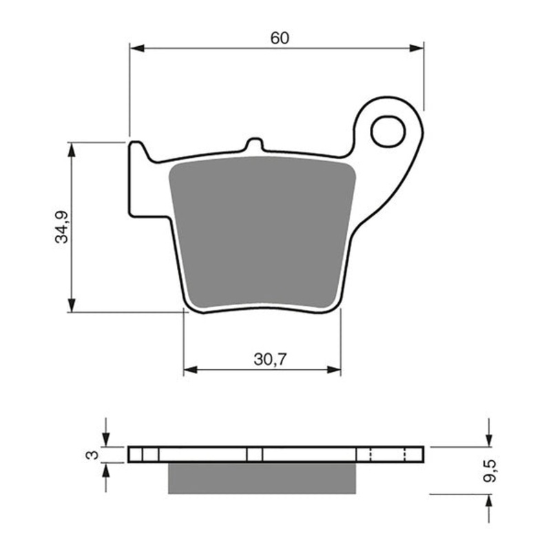 GOLDfren Brake Pads – Off-Road Racing GF176-K5 (PR306)