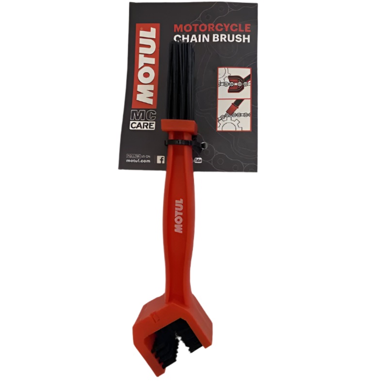 MOTUL C6 Chain Cleaning Brush|Red|Size N/A