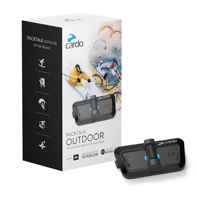 **Cardo Packtalk OUTDOOR|Black|White|Size N/A