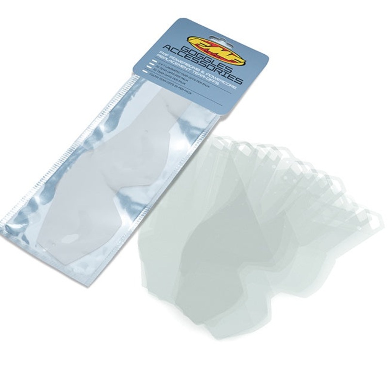 FMF POWERBOMB/POWERCORE Standard Tear-Offs (20pc/Package)