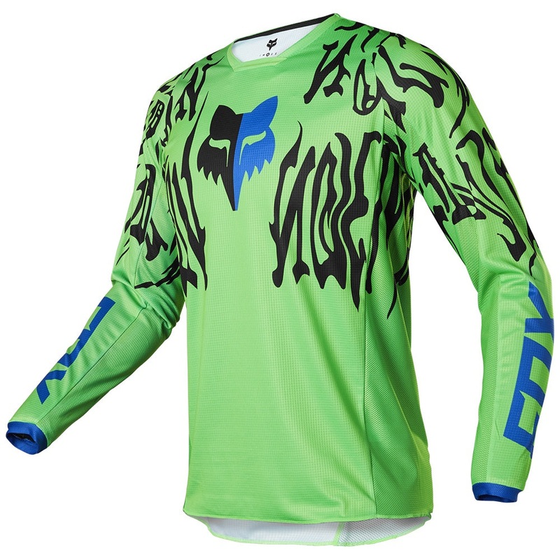 FOX 180 PERIL Adult MX JERSEY|Flame_Red|S|M|L|XL|XXL