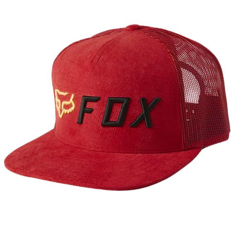 FOX APEX XNAPBACK HAT|Red/Black|Adult