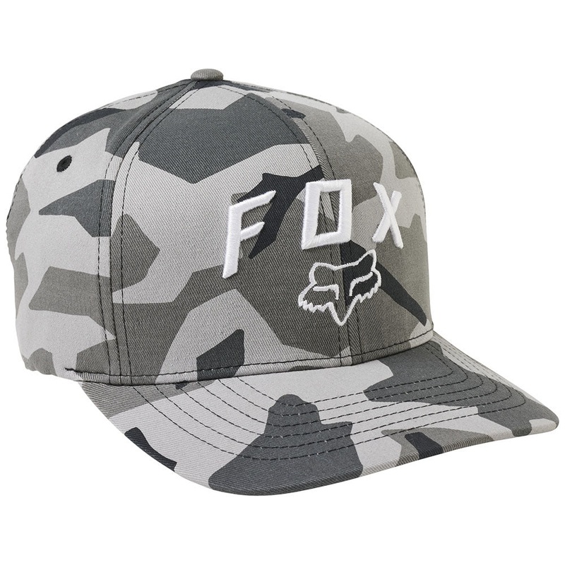 FOX BNKR FLEXFIT HAT – L/XL|Black_Camo|Green_Camo|S/M|L/XL