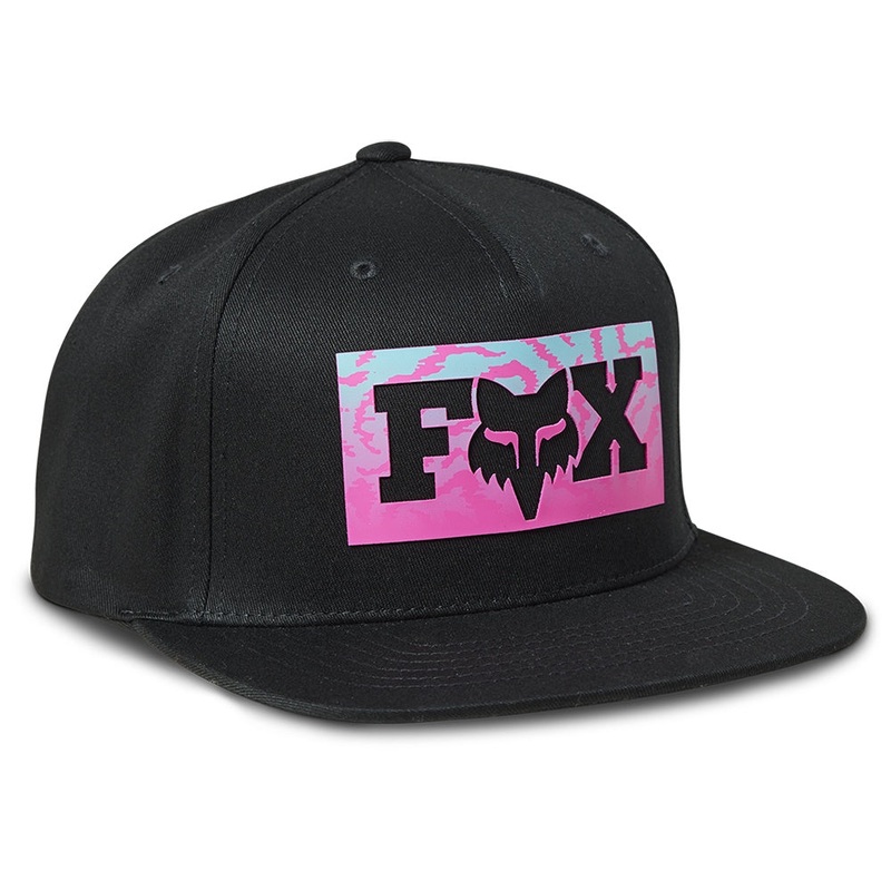 FOX NUKLR SNAPBACK HAT|Black|Pewter|Adult