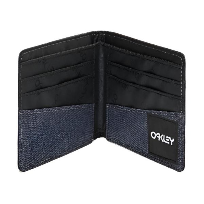OAKLEY B1B Bifold Wallet|Black|Dark_Brush|Size N/A