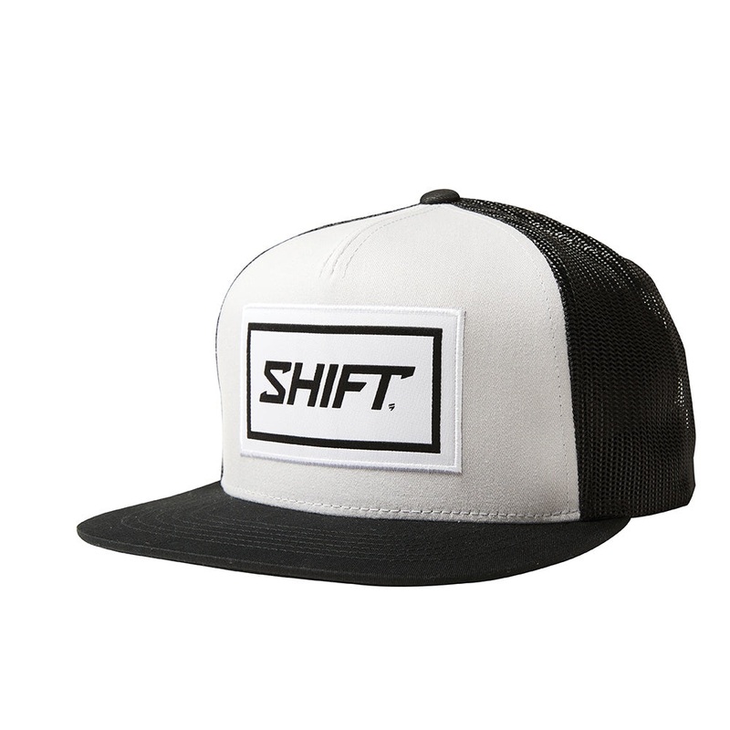 Shift Wordmark Snapback Hat|Black/White|Black/Vintage|Adult