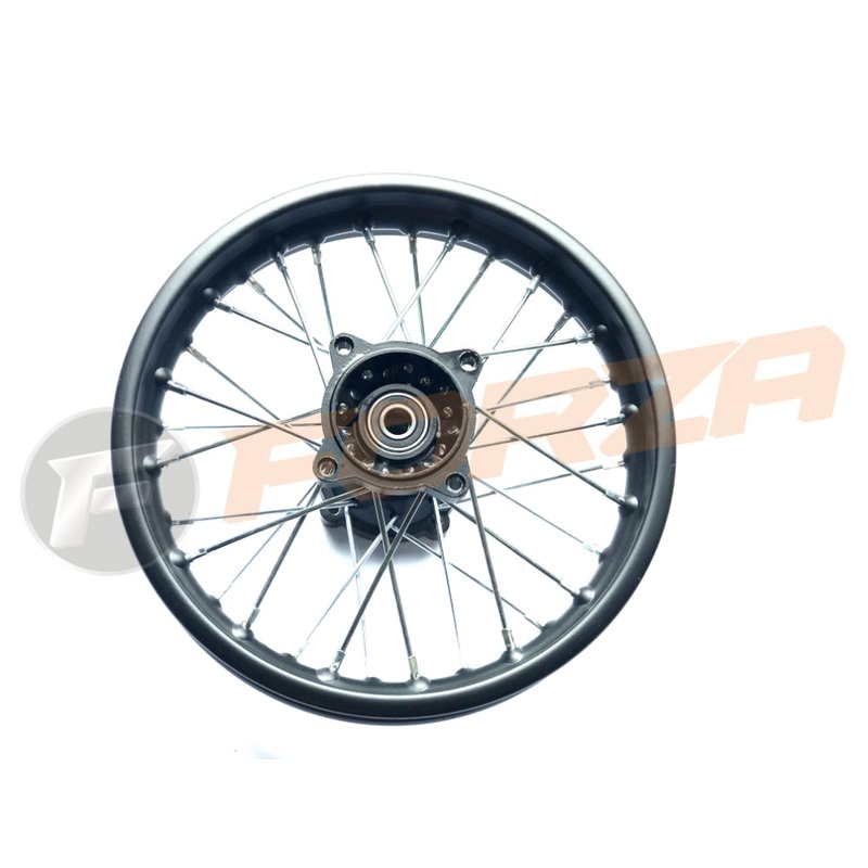 12 inch Rear Disc Wheel with Steel Rim, and 15mm Axle Size