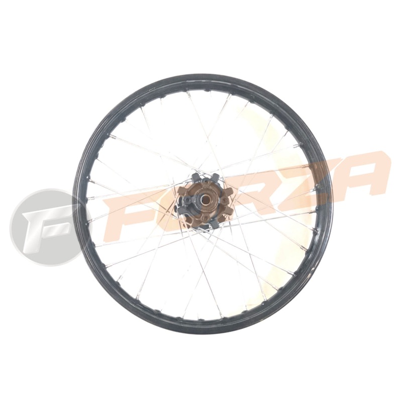 21 inch Front Disc Wheel – Black Rim