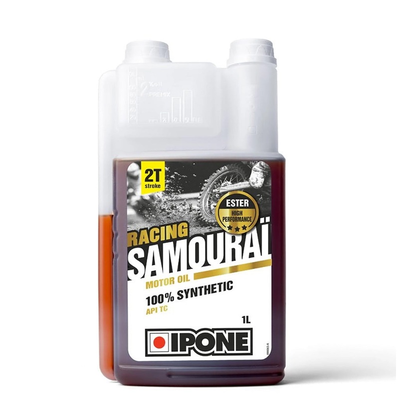 IPONE 2T Samourai Racing 100% Synthetic with Ester 1L, Made in France