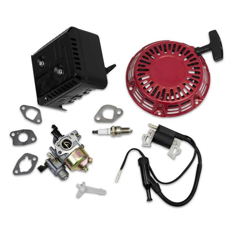 Muffler Carburetor Ignition Coil Recoil Kit fits Honda GX160 5.5HP