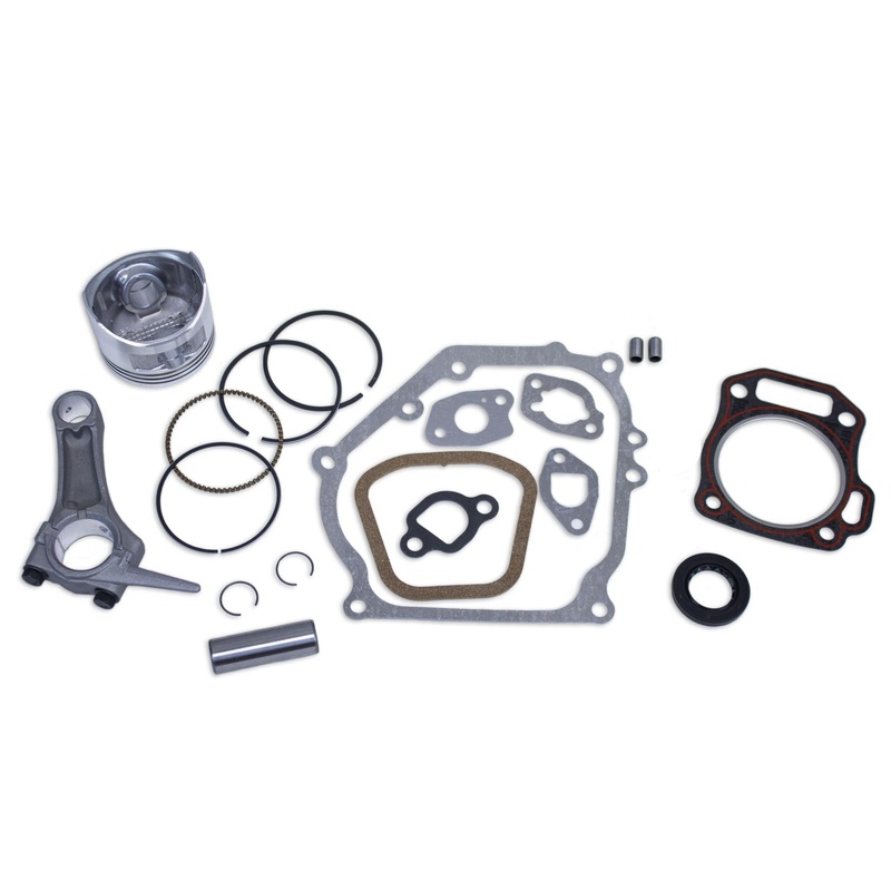 Piston Kit with Connecting Rod Gasket Kit fits Honda GX160 5.5HP