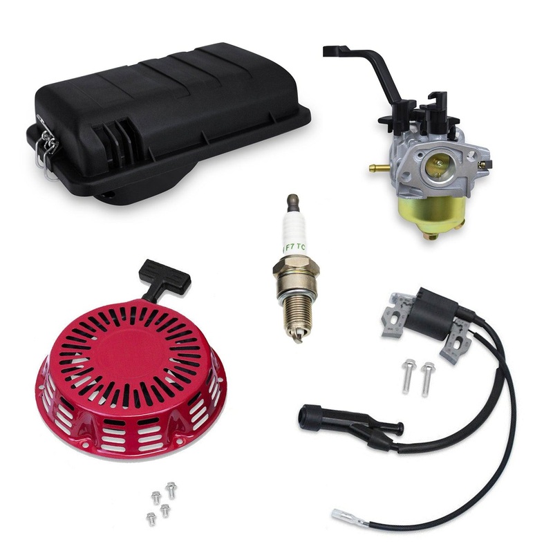 Generator Carburetor & Air Filter Housing Kit Fits Lifan LF3750 LF3750-CA