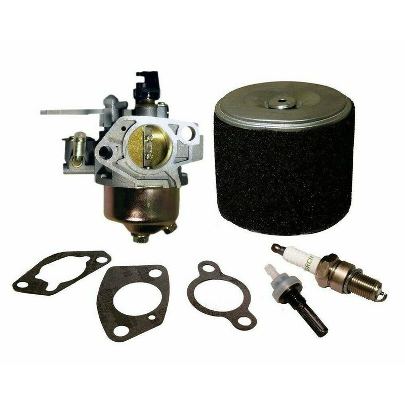 Carburetor, Air Filter, Spark Plug Kit fits Honda GX160 5.5HP, GX200 6.5HP